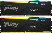 Оперативная память Kingston FURY Beast RGB 2x16ГБ DDR5 6000 МГц KF560C30BBEAK2-32 [KF560C30BBEAK2-32]