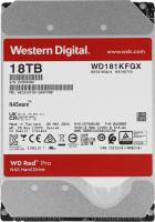 Жесткие диски WD Red Pro 18TB WD181KFGX [WD181KFGX]