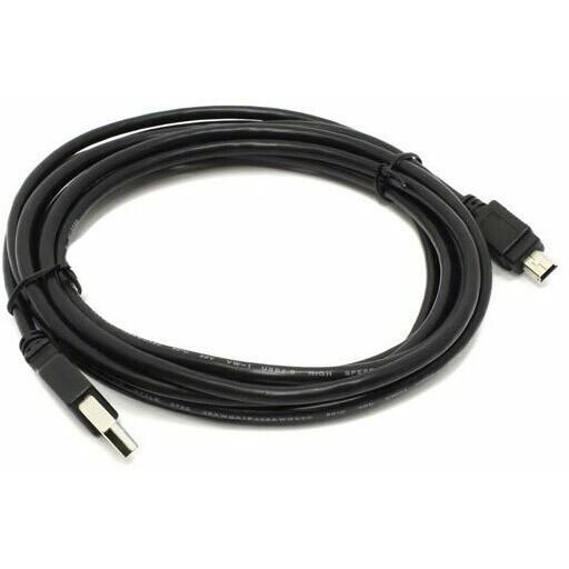 Кабели, адаптеры, разветвители ExeGate EX138938RUS USB Type-A - miniUSB (1.8 м, черный) [EX138938RUS, EX-CC-USB2-AMminiBM5P-1.8]