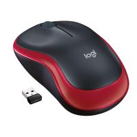 Мыши Logitech M185 (черный/красный) [910-002240, 910-002633]