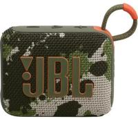 Беспроводные и портативные колонки JBL Go 4 (камуфляж) [JBLGO4SQUAD, 1200130009488]