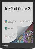 Электронные книги PocketBook 743K3 InkPad Color 3 (черный/серебристый) [PB743K3-1-CIS, PB743K3-1-WW]