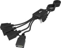 USB-хабы и док-станции Ritmix CR-2405 [CR-2405 Black]