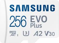 Карты памяти Samsung EVO Plus 2024 microSDXC 256GB (с адаптером) [MB-MC256SA, MB-MC256SA/AM, MB-MC256SA/EU]
