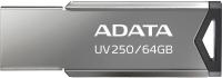USB Flash ADATA UV250 64GB (серебристый) [AUV250-64G-RBK]