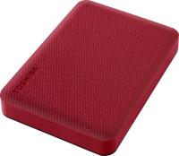 Внешние накопители Toshiba Canvio Advance 4TB HDTCA40ER3CA (красный) [HDTCA40ER3CA]