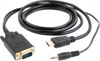 Кабели, адаптеры, разветвители Cablexpert A-HDMI-VGA-03-10 Кабели, адаптеры, разветвители Cablexpert A-HDMI-VGA-03-10