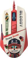 Мыши A4Tech Bloody W63 Max Proxy Boom (бежевый/красный)