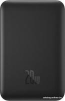 Портативные зарядные устройства Baseus Magnetic Mini Air Wireless Fast Charge Power Bank 20W 6000mAh (черный) [P10059002113-00]