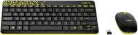 Наборы периферии Logitech MK240 Nano 920-008198 (черный) [920-008198]