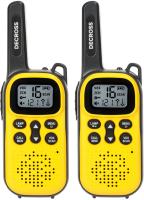 Портативные радиостанции Decross DC43 (2шт, желтый)
