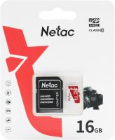 Карты памяти Netac microSDXC NT02P500ECO-016G-R [NT02P500ECO-016G-R]