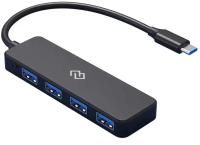 USB-хабы и док-станции Digma DHUB-4USB-C-2.0 [DHUB-4USB-C-2.0, 2018370, 4630143155969]