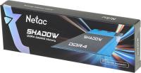 Оперативная память Netac Shadow 16ГБ DDR4 3200 МГц NTSDD4P32SP-16B [NTSDD4P32SP-16B]