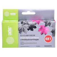 Картриджи для принтеров и МФУ CACTUS CS-CLI481XXLM (аналог Canon CLI-481XXL M) [CS-CLI481XXLM]