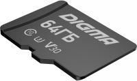 Карты памяти Digma MicroSDXC Class 10 Card30 DGFCA064A03 [DGFCA064A03]