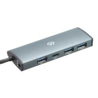 USB-хабы и док-станции Digma HUB-3U3.0С-UC-G USB-хабы и док-станции Digma HUB-3U3.0С-UC-G