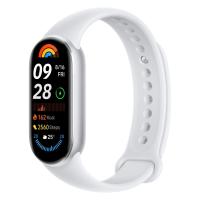 Умные часы и браслеты Xiaomi Smart Band 9 (серебристый, со светло-серым силиконовым ремешком, международная версия) [BHR8340GL]