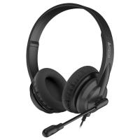 Наушники и гарнитуры A4Tech HU-10 (черный) Наушники и гарнитуры A4Tech HU-10 (черный)