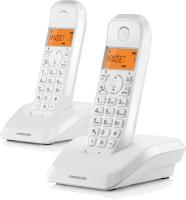 Радиотелефоны DECT Motorola S1202 (белый) Радиотелефоны DECT Motorola S1202 (белый)