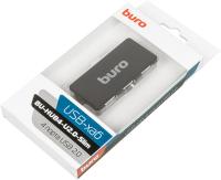 USB-хабы и док-станции Buro BU-HUB4-U2.0-Slim [389734]