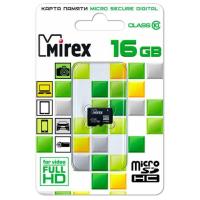 Карты памяти Mirex microSDHC (Class 10) 16GB (13612-MC10SD16) [13612-MC10SD16]