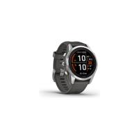 Умные часы и браслеты Garmin Fenix 7S Pro Solar (серебро/графит) [010-02776-01]