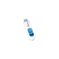 USB Flash ADATA C008 White+Blue 64 Гб (AC008-64G-RWE)
