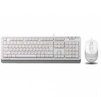 Наборы периферии A4Tech Fstyler F1010 (белый/серый)