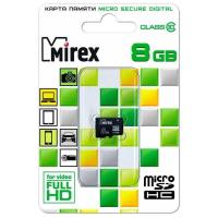 Карты памяти Mirex microSDHC (Class 10) 8GB (13612-MC10SD08) [13612-MC10SD08]