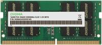 Оперативная память Digma 16ГБ DDR4 SODIMM 3200 МГц DGMAS43200016D [DGMAS43200016D, 1835825]