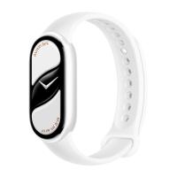 Умные часы и браслеты Xiaomi Smart Band 10 M2459B1 (белая керамика, с белым силиконовым ремешком, международная версия) [BHR07Y5GL]