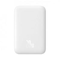 Портативные зарядные устройства Baseus Magnetic Wireless PPCX020002 6000mAh (белый) [PPCX020002]