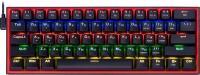 Клавиатуры Redragon Fizz (Redragon Red, черный/красный) [72594, 6950376725943]