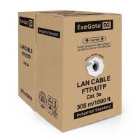 Кабели, адаптеры, разветвители ExeGate UTP4-C5e-CU-S25-IN -LSZH-GR-305 UTP [EX289281RUS]