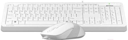 Наборы периферии A4Tech Fstyler F1010 (белый/серый)