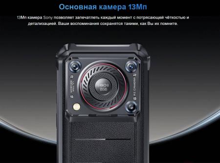 Мобильные телефоны Oukitel WP36 (черный)