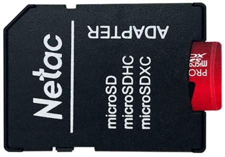 Карты памяти Netac P500 Extreme Pro 16GB NT02P500PRO-016G-R (с адаптером) [NT02P500PRO-016G-R]