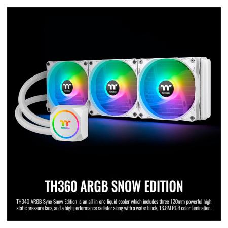 Системы охлаждения Thermaltake TH360 ARGB Sync Snow Edition CL-W302-PL12SW-A [CL-W302-PL12SW-A]