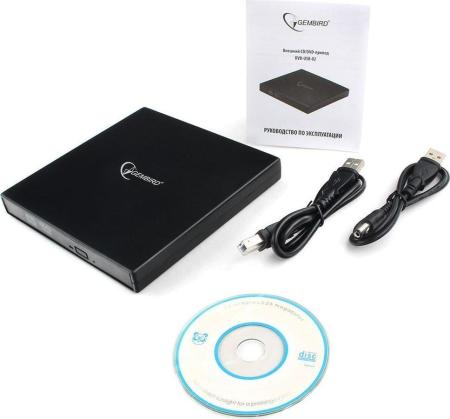 Оптические приводы Gembird DVD-USB-02 Оптические приводы Gembird DVD-USB-02