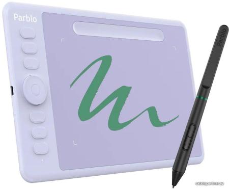 Графические планшеты Parblo Intangbo S (сиреневый)
