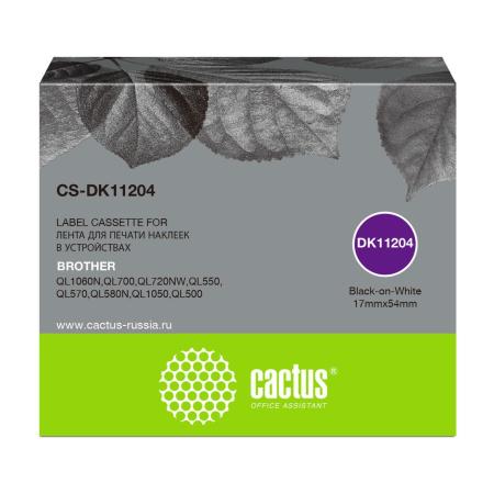 Картриджи для принтеров и МФУ CACTUS CS-DK11204 (аналог Brother DK11204) [CS-DK11204]