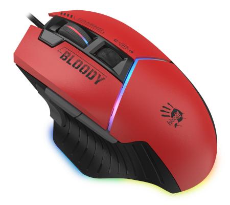Мыши A4Tech Bloody W95 Max Sports (красный)