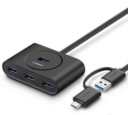 USB-хабы и док-станции Ugreen CR113 40850 [40850]