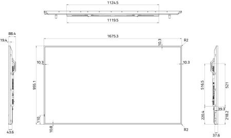 Информационные панели Hisense 75DM66D [75DM66D, 6973172944301]