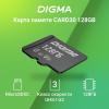Карты памяти Digma MicroSDXC Class 10 Card30 DGFCA128A03 [DGFCA128A03]