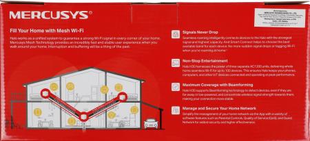 Беспроводные маршрутизаторы Mercusys Halo H30 (3 шт) [HALO H30(3-PACK)]