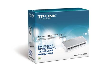 Коммутаторы TP-Link TL-SF1008D V12