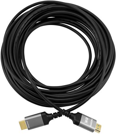 Кабели, адаптеры, разветвители Digma HDMI 2.1 AOC (50 м, черный) [1934173, HDMI-AOC2.1-50]