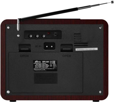 Радиоприемники Ritmix RPR-089 (красное дерево) [RPR-089]